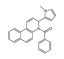 [3-(1-methylpyrrol-2-yl)-3H-benzo[f]quinolin-4-yl]-phenylmethanone Structure