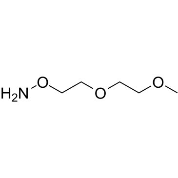 Aminooxy-PEG2-methane Structure