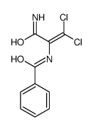 N-(3-amino-1,1-dichloro-3-oxoprop-1-en-2-yl)benzamide结构式