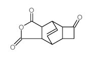 3-oxo-tricyclo[4.2.2.02,5]dec-9-ene-7,8-dicarboxylic acid-anhydride Structure