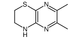 2H-Pyrazino[2,3-b]-1,4-thiazine,3,4-dihydro-6,7-dimethyl-(9CI) structure