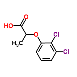 2-(2,3-Dichlorophenoxy)propanoic acid结构式