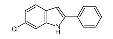 6-Chloro-2-phenyl-1H-indole Structure
