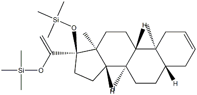 17,20-Bis(trimethylsiloxy)-5α-pregna-2,20-diene结构式