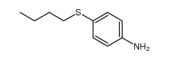 4-(butylthio)benzenamine结构式