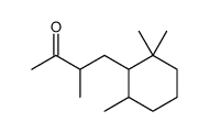 3-methyl-4-(2,2,6-trimethylcyclohexyl)butan-2-one结构式