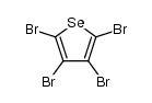 2,3,4,5-tetrabromoselenophene结构式