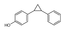 4-(2-phenylcyclopropyl)phenol结构式