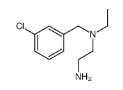 N'-[(3-chlorophenyl)methyl]-N'-ethylethane-1,2-diamine结构式