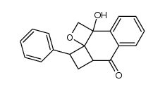 2-Hydroxy-8-phenyl-1,2-epoxymethan-3,4-benzobicyclo[4.2.0]octen-3-on-5 Structure