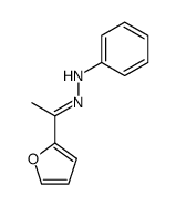 1-(2-Furanyl)ethanone phenyl hydrazone structure