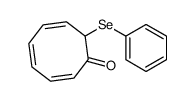 8-phenylselanylcycloocta-2,4,6-trien-1-one Structure