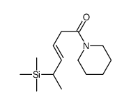 1-piperidin-1-yl-5-trimethylsilylhex-3-en-1-one结构式