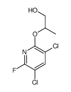 2-(3,5-dichloro-6-fluoropyridin-2-yl)oxypropan-1-ol Structure