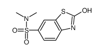 N,N-dimethyl-2-oxo-3H-1,3-benzothiazole-6-sulfonamide Structure
