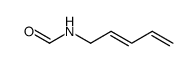 N-(2,4-Pentadienyl)formamid Structure