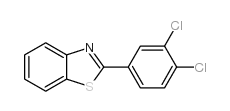 Benzothiazole,2-(3,4-dichlorophenyl)- Structure