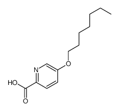 5-heptoxypyridine-2-carboxylic acid Structure