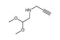 N-(2,2-dimethoxyethyl)prop-2-yn-1-amine Structure