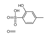 formaldehyde,2-hydroxy-4-methylbenzenesulfonic acid Structure