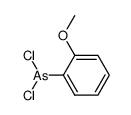 dichloro(2-methoxyphenyl)arsane Structure