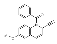 2-Quinolinecarbonitrile,1-benzoyl-1,2-dihydro-6-methoxy- picture