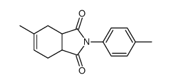 5-methyl-2-p-tolyl-3a,4,7,7a-tetrahydro-isoindole-1,3-dione结构式