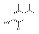 4-butan-2-yl-2-chloro-5-methylphenol Structure