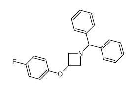1-benzhydryl-3-(4-fluorophenoxy)azetidine picture