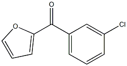 (3-chlorophenyl)-(furan-2-yl)methanone Structure