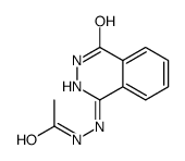 N'-(4-oxo-3H-phthalazin-1-yl)acetohydrazide结构式