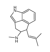 (4R,5R)-N-methyl-5-(2-methylprop-1-enyl)-1,3,4,5-tetrahydrobenzo[cd]indol-4-amine Structure