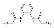 N,N'-(1,2-phenylene)bis(2-aminoacetamide)结构式