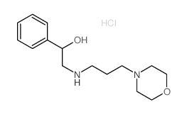 Benzenemethanol, a-[[[3-(4-morpholinyl)propyl]amino]methyl]-,hydrochloride (1:2) picture