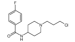 N-[1-(3-chloropropyl)piperidin-4-yl]-4-fluorobenzamide Structure