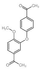 1-[3-(4-acetylphenoxy)-4-methoxy-phenyl]ethanone picture