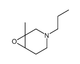 7-Oxa-3-azabicyclo[4.1.0]heptane,1-methyl-3-propyl-(9CI) Structure