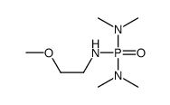 Bis(dimethylamino)(2-methoxyethylamino)phosphine oxide Structure
