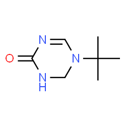 1,3,5-Triazin-2(1H)-one,5-(1,1-dimethylethyl)-5,6-dihydro-(9CI)结构式