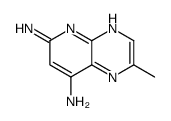 Pyrido[2,3-b]pyrazine-6,8-diamine, 2-methyl- (9CI) structure