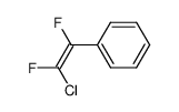 (E)-1-chloro-1,2-difluoro-2-phenylethene Structure