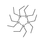 1,1,2,2,3,3,4,4,5,5-decaethylpentasilolane Structure