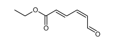 ethyl (2E,4Z)-6-oxohexa-2,4-dienoate Structure