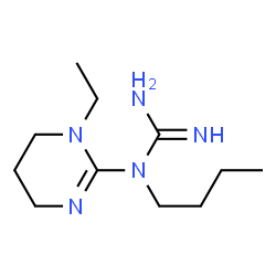 Guanidine, N-butyl-N-(1-ethyl-1,4,5,6-tetrahydro-2-pyrimidinyl)- (9CI)结构式