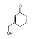 2-Cyclohexen-1-one,3-(hydroxymethyl)-(9CI)结构式
