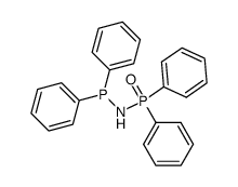 (diphenylphosphinoamino)diphenylphosphine oxide Structure