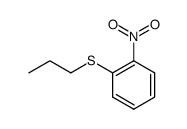 2-Nitrophenyl-propyl-sulfid结构式