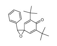 5,7-di-tert-butyl-2-phenyl-1-oxaspiro[2.5]octa-4,7-dien-6-one Structure