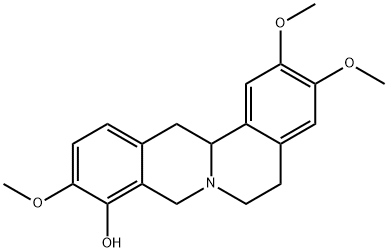 Tetrahydropalmatrubine结构式