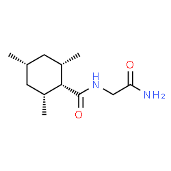 Cyclohexanecarboxamide, N-(2-amino-2-oxoethyl)-2,4,6-trimethyl-, (1alpha,2alpha,4alpha,6alpha)- (9CI) structure
